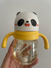 貝親（Pigeon）熊貓小月齡防嗆防漏喝水喝奶ppsu兒童學(xué)飲杯 300ml 7月+ 曬單實(shí)拍圖