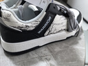 回力（Warrior）官方板鞋男鞋秋冬季舒適增高休閑運動(dòng)鞋子男學(xué)生跑步鞋 黑白41 曬單實(shí)拍圖