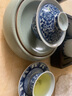 景德鎮(zhèn)手繪點工纏枝蓮三才蓋碗景德鎮(zhèn)陶瓷大號茶具青花瓷泡茶碗高端茶器 青花纏枝蓮點工蓋碗 曬單實拍圖