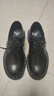 馬丁博士（Dr.Martens）1461 Zip Bex WS春拉鏈光面皮黑色小厚底皮鞋單鞋 黑色 37 曬單實(shí)拍圖