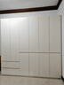 全友家居現代簡(jiǎn)約風(fēng)家具四門(mén)成品大衣柜臥室家用衣柜衣櫥收納儲物柜 米白|六門(mén)衣柜 圓弧邊+分段儲物+2.4m加高設計 曬單實(shí)拍圖