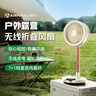 艾美特（AIRMATE）折疊空氣循環(huán)扇電風(fēng)扇落地扇遙控搖頭家用辦公桌面臺立式便攜小風(fēng)扇戶(hù)外露營(yíng)大風(fēng)丨風(fēng)扇踏青放價(jià) FA20-RD102充電款20H長(cháng)續航落地桌面8檔 曬單實(shí)拍圖