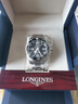 浪琴（LONGINES）【二手99新】浪琴康卡斯系列男表潛水運動(dòng)防水系列自動(dòng)機械男士腕表二手奢侈品腕表 【全套陶瓷圈】黑盤(pán)鋼帶 L3.782.4.56.6 曬單實(shí)拍圖