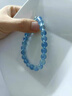 泰聚福海藍寶手鏈女男藍寶石散珠子手鐲冰種魔鬼藍手串生日送女朋友 【冰潤藍精品級 】單圈約7mm 曬單實(shí)拍圖