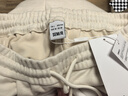 森馬（Semir）寬松打褶仿呢闊腿褲垂感2025慵懶糯米褲休閑褲女冬季109725127010 曬單實(shí)拍圖