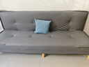 語(yǔ)森憶新疆西藏包郵折疊沙發(fā)床兩用小戶(hù)型簡(jiǎn)約貓抓皮客廳公寓懶人可睡 升級款防貓抓皮深灰色 三人位1.8米 曬單實(shí)拍圖