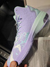 安踏KT3 Team籃球鞋男秋冬季湯普森防滑耐磨減震學(xué)生中幫實(shí)戰運動(dòng)鞋子 【KT3 TEAM中幫版】紫/冰川藍-2 42 (260mm) 曬單實(shí)拍圖