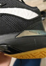 李寧羽毛球鞋 刀鋒MAX 黑8男女同款輕量高回彈減震透氣專(zhuān)業(yè)比賽鞋 AYAU003-2 標準白/黑色 +運動(dòng)襪一雙 42 (265mm) 曬單實(shí)拍圖