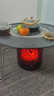 skingcond德國圍爐煮茶取暖器家用新5多功能智能語(yǔ)音暖風(fēng)機烤火爐氛圍感電暖氣大面積速熱圍爐煮茶燒烤火爐 豪華AI語(yǔ)音款【贈送水壺套裝+專(zhuān)用桌+烤架】 曬單實(shí)拍圖