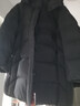坦博爾羽絨服女中長(cháng)款可脫卸帽寬松保暖百搭外套530558V 黑色 165  曬單實(shí)拍圖