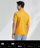 雅戈爾（YOUNGOR） T恤男士 夏季青年男士商務(wù)休閑短袖T恤 VSPC533033UCA 黃色 XL 曬單實(shí)拍圖