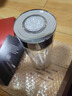 格亞（GEYA）繁星抗菌鈦茶杯玻璃茶杯 高端商務(wù)雙層玻璃水杯泡茶杯子定制禮盒 曬單實(shí)拍圖