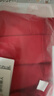 都市麗人4條莫代爾紅色內褲女士純棉10A抑菌加長(cháng)襠錦鯉蕾絲邊三角褲XL 曬單實(shí)拍圖