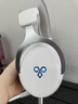 覓聲白羊座游戲耳機頭戴式有線(xiàn)帶麥電競專(zhuān)用電腦耳麥三角洲行動(dòng)3.5/usb接口虛擬7.1音效聲卡降噪麥克風(fēng) USB接口雪域白-贈耳機支架-集成星云聲卡芯片 曬單實(shí)拍圖