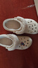 卡駱馳（CROCS）秋冬新品休閑鞋秋冬洞洞鞋貝雅暖絨暖棉|206633 冬日白-11S (建議買(mǎi)大一碼) 43 (270mm) 曬單實(shí)拍圖