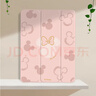 迪士尼（Disney）簡(jiǎn)約米奇米妮iPadair7保護套蘋(píng)果平板套iPad11三折式支架軟硅膠防摔全包帶筆槽可愛(ài)卡通適用情侶款 三折筆槽款【透明砂粉色】米妮-PB133Y iPad 9/8/7代(10 曬單實(shí)拍圖