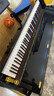 貝琪【新品升級】B338Pro電鋼琴88鍵重錘實(shí)木鍵專(zhuān)業(yè)成人立式電子鋼琴 【新品升級】B338Pro大立柜-烤漆黑-ABS鍵盤(pán) 曬單實(shí)拍圖