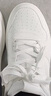 安踏輕松丨板鞋小白鞋男女同款厚底增高百搭輕質(zhì)運動(dòng)鞋子情侶休閑鞋 【男款】紙莎白-2 43 曬單實(shí)拍圖