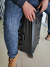 威茲曼保羅行李箱男女鋁框三七分大容量旅行箱學(xué)生拉桿箱結實(shí)耐用密碼皮箱子 暗夜黑 【充電接口+雙封閉內襯】 30英寸 【加厚鋁框-3鎖扣】 曬單實(shí)拍圖