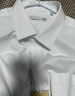 海瀾之家（HLA）長(cháng)袖襯衫男輕商務(wù)衫及白色正裝襯衣男秋季 漂白43 40 175/92A 推薦137~148斤 曬單實(shí)拍圖