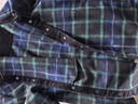 哈吉斯（HAZZYS）男裝秋冬襯衫長(cháng)袖男士外套PHIZ系列厚款保暖外搭格紋男襯衣 藏青色NV 2XL （185/104A 52） 曬單實(shí)拍圖