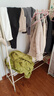 全品屋衣架落地立式衣帽架掛衣架臥室專(zhuān)用晾衣架掛衣服高級置物架V雙120 曬單實(shí)拍圖