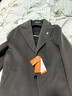 威可多（VICUTU）航海家商務(wù)男中長(cháng)款大衣雙面呢內膽正裝升級版外套隕石灰175/92A 曬單實(shí)拍圖
