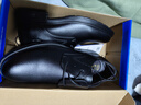 回力官方皮鞋男2025秋冬季加絨正裝鞋商務(wù)男鞋保暖男士棉鞋 黑色 41 曬單實(shí)拍圖