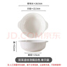 億嘉（IJARL） 雙耳酸菜魚(yú)碗家用大號湯盆湯碗水煮魚(yú)肉片大碗 雙耳10英寸白色 曬單實(shí)拍圖