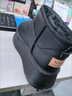回力瑞踩屎感軟底黑色老爹鞋女2025秋季新款超輕不累腳工作鞋防滑運動(dòng)鞋 全黑色【升級版】 38 曬單實(shí)拍圖