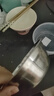 百暢食品級316不銹鋼碗盆家用加厚湯盆吃飯碗廚房裝配菜盆小鐵盆 【抗菌304款】湯盆14cm 曬單實(shí)拍圖