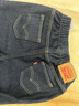 LEVI'S李維斯兒童褲子加絨牛仔褲2025秋冬季新款男女童褲子 星空藍 曬單實(shí)拍圖
