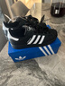 阿迪達斯 （adidas）Superstar2貝殼頭運動(dòng)青少年板鞋金晨同款JH9977黑色38碼 曬單實(shí)拍圖