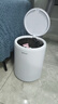 本迪壓圈垃圾桶14L帶蓋按壓式雙層氣壓吸附大號家用衛生間自動(dòng)鋪袋桶 曬單實(shí)拍圖