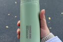 炊大皇保溫杯 雙層316不銹鋼可愛(ài)小巧水杯商務(wù)便攜保溫杯高顏值水杯 豆沙綠220ml 曬單實(shí)拍圖
