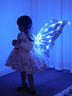 迪士尼愛(ài)艾莎公主發(fā)光蝴蝶翅膀玩具天使的翅膀背飾女孩生日禮物舞臺表演 艾莎電動(dòng)翅膀（送電池套裝） 曬單實(shí)拍圖