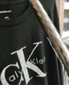 Calvin KleinJeans25秋季新款男女情侶中性休閑ck印花打底衫圓領(lǐng)長(cháng)袖T恤上衣 曬單實(shí)拍圖