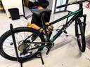 喜德盛山地自行車(chē)MT1碳纖維車(chē)架油碟剎油簧前叉鋁合金雙層車(chē)圈 松山綠（PRO） 17英寸 曬單實(shí)拍圖