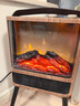 艾美特（AIRMATE）5D仿真壁火暖風(fēng)機取暖器家用電暖氣小太陽(yáng)浴室冬天爐節能省電新款電暖氣新款臺立兩用取暖器神器 木紋【5D仿真火焰】 曬單實(shí)拍圖
