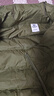 小豬班納童裝冬裝兒童輕薄羽絨服中大童男童羽絨外套女童 軍綠 170 曬單實(shí)拍圖