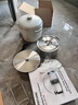 大同（Tatung） 臺灣大同tatung 百年電鍋無(wú)涂層不銹鋼電飯煲進(jìn)口家用4到6人4升 TAC-11VM 11V電鍋＋厚釜湯鍋組 4L 曬單實(shí)拍圖