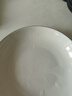 浩雅景德鎮(zhèn)餐具釉下彩陶瓷餐盤菜盤飯盤簡約墨雅8英寸深盤2個裝 曬單實拍圖