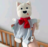 babycare甜夢(mèng)安撫巾牙膠新生兒嬰兒安撫玩具毛絨玩偶手偶可咬-西高地哆哆 曬單實(shí)拍圖
