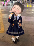 G.duck小黃鴨洛麗塔公主裙女童連衣裙夏季朱迪兔子警官衣服兒童生日禮服 連衣裙【春秋款】 120 尺碼5~6歲【110-120cm】 曬單實(shí)拍圖