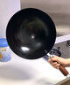 京嚴鐵鍋章丘炒鍋正宗老式無(wú)涂層精鐵不粘炒菜鍋家用圓底煎鍋燃氣專(zhuān)用 【宗師級｜古法技藝】適合5-7人  直徑 34cm 【三次開(kāi)鍋發(fā)貨｜不粘不銹｜好養鍋】 曬單實(shí)拍圖
