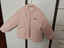巴拉巴拉童裝兒童棉服男童女童外套冬裝棉衣繡花寶寶衣服 夢(mèng)幻粉60308 120 曬單實(shí)拍圖