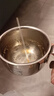 沃德百惠（WORTHBUY）幼兒童水杯寶寶專(zhuān)用喝牛奶杯不銹鋼食品級防摔學(xué)飲敞口嬰兒米糊杯 帶手柄雙層水杯【范范兔】 100ml 曬單實(shí)拍圖