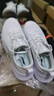 李寧（LI-NING）男鞋跑步鞋夏季新款網(wǎng)面透氣防滑耐磨休閑男士白色運動(dòng)鞋鞋子男 白色-1(薄網(wǎng)) 43 曬單實(shí)拍圖