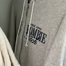 ABERCROMBIE & FITCH【經(jīng)典LOGO】女裝25秋冬新款美式寬松衛衣連帽外套KI185-5011 淺灰色 S (165/92A) 尺碼偏大，建議小一碼 曬單實(shí)拍圖