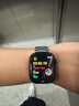Apple/蘋果 Watch Series 10 智能手表GPS款46毫米亮黑色鋁金屬表殼黑色運動型表帶S/M MX263CH/B 曬單實拍圖